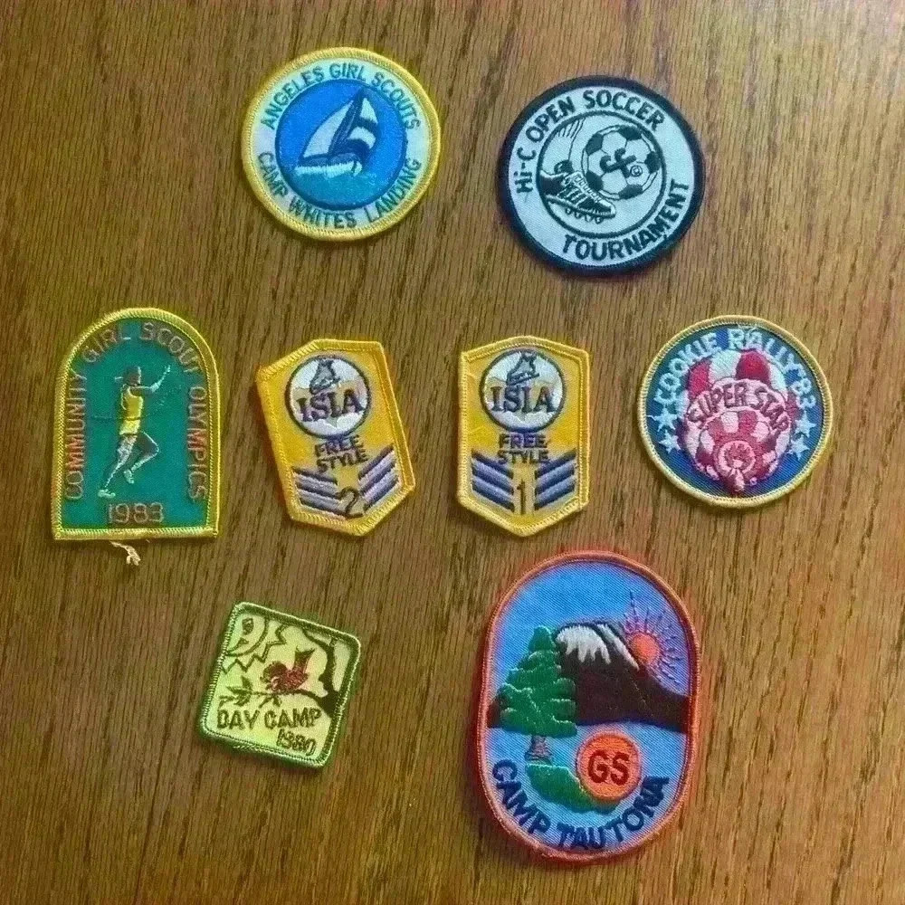 Vintage Girl Scout patches